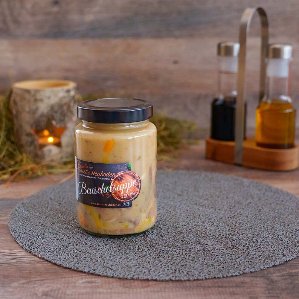 Beuschelsuppe im Glas 750ml – Bild 3